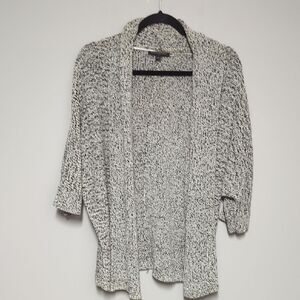 Women's Black and White Knit Sweater